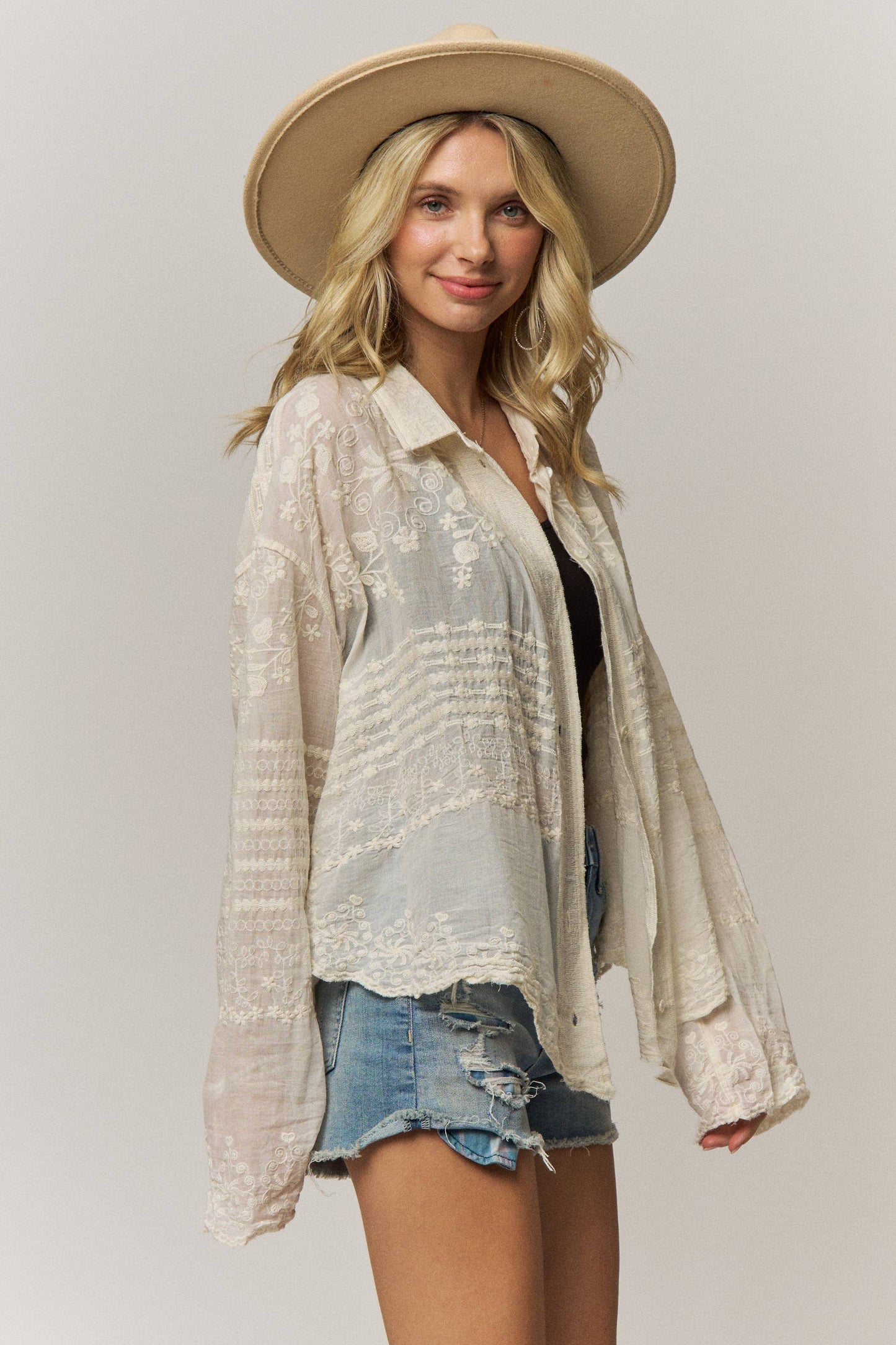 Felicity Sheer Blouse
