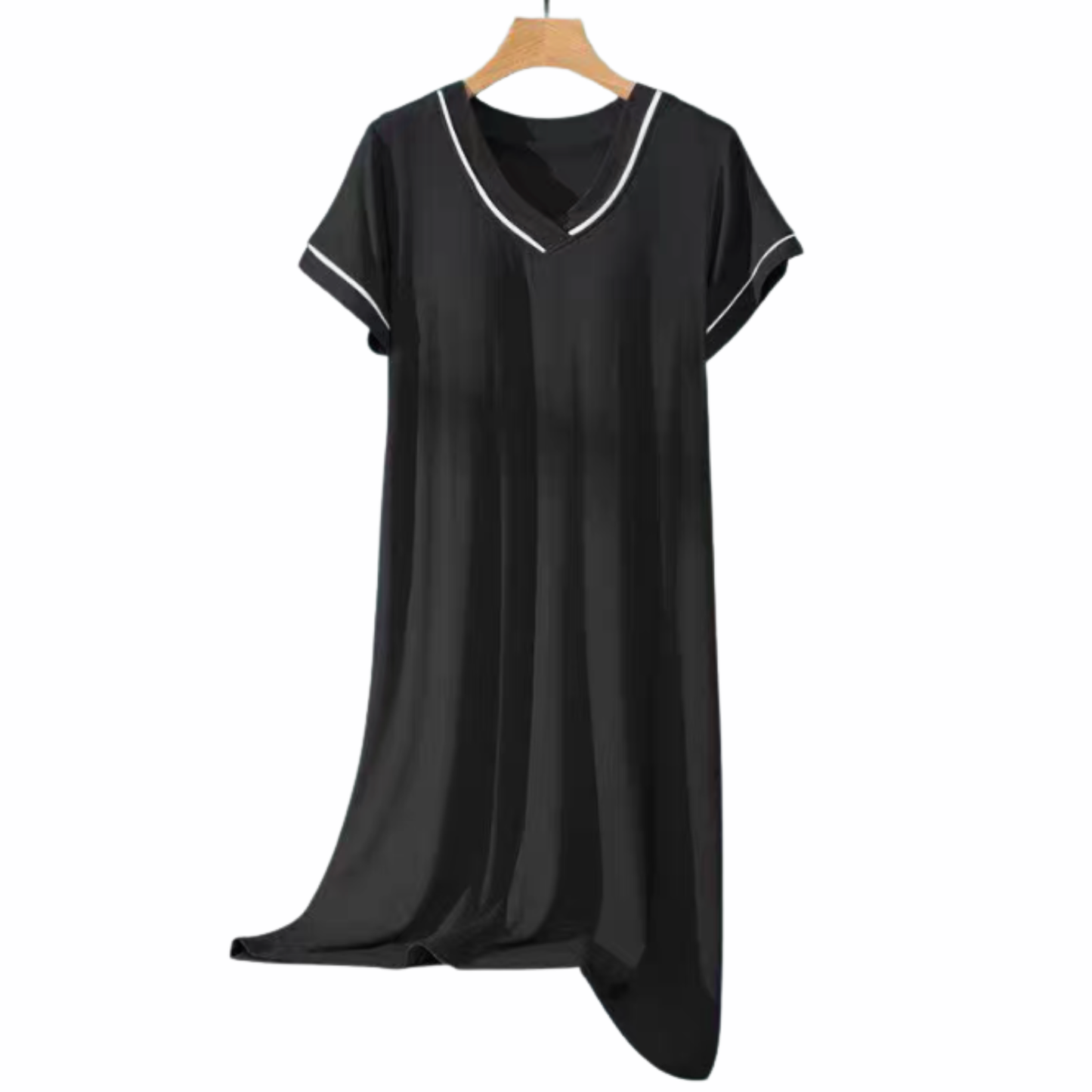Built-in Bra Modal Pajama Dress