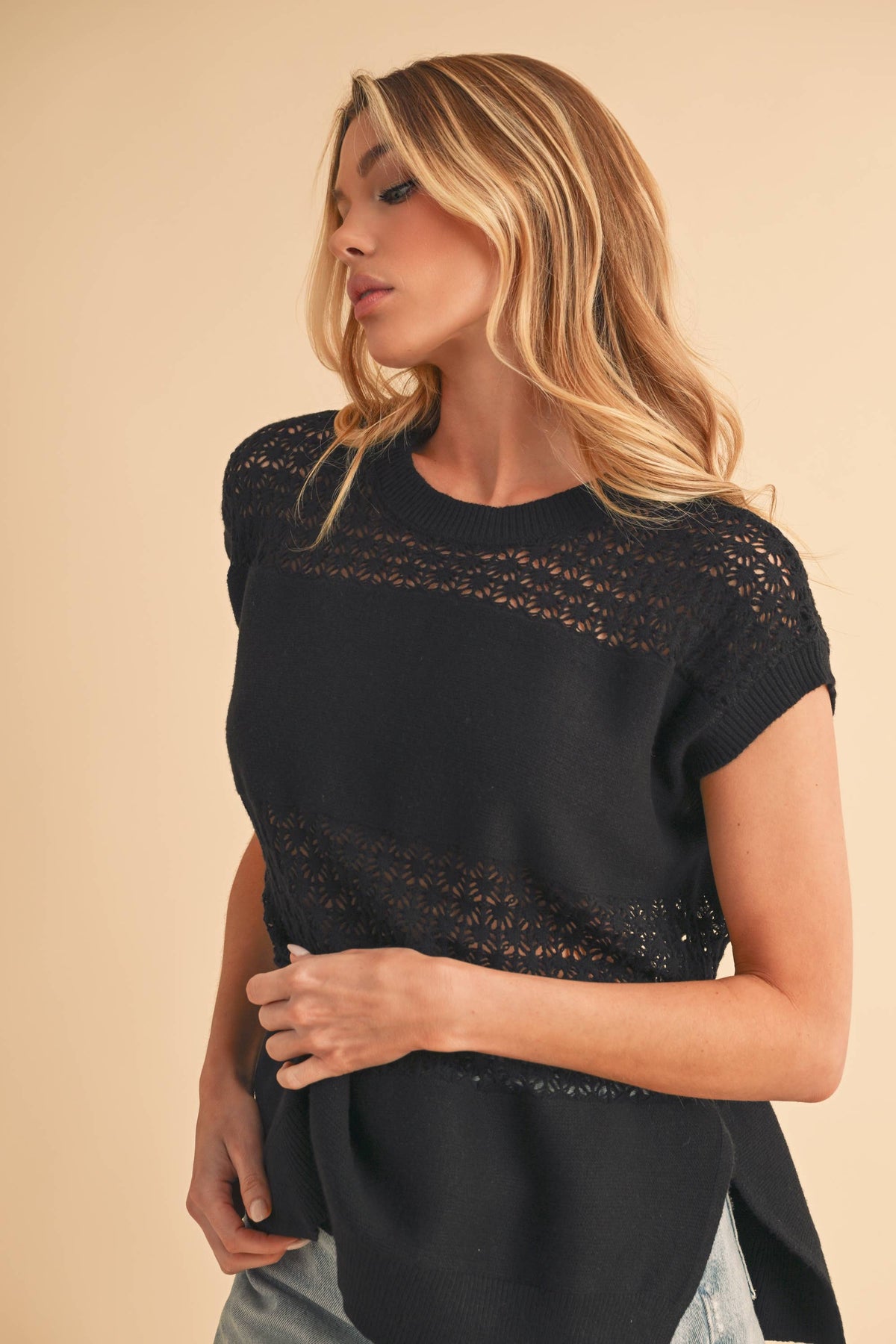Ameena Open Stitch