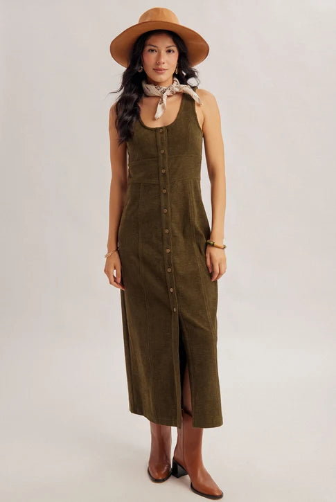 The Clover Corduroy Dress