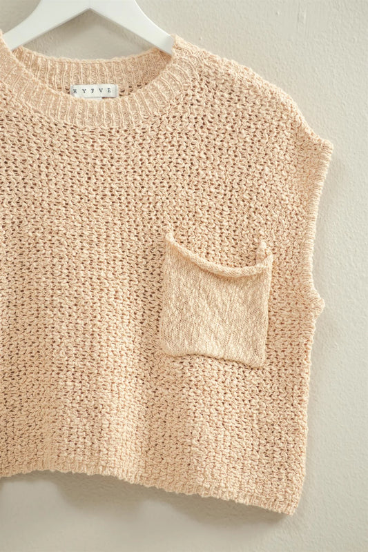 Cropped Weekend Sweater